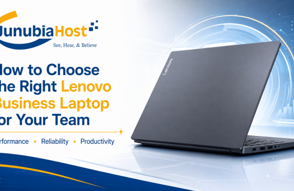 Levovo Partner Banner ad: How to choose the right Lenovo business laptop for your team, with a Lenovo laptop on the right and a blue tech background.