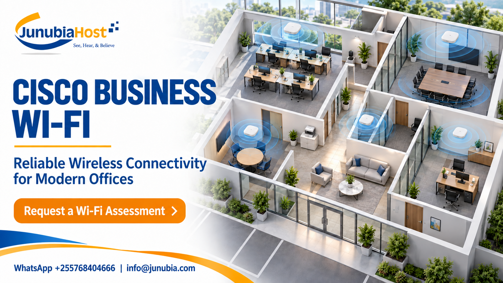 Cisco Business Wi-Fi for Reliable Office Connectivity