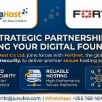 Junubia Host Co Ltd Announces Partnership with Fortinet